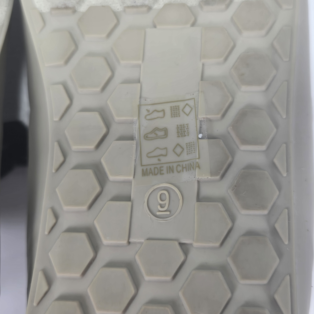 ShuShop Shu Shop Women's Polly Slide Sneakers in White and Silver Glitter Size 9 - Picture 12 of 14